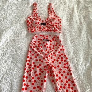 Beach Riot sport set, NWT, size S